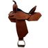 SELA FORMA PROTEC HORSE NEOPRENE HAVANA - ASSENTO PRETO/ABA RECORTADA