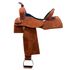 SELA FORMA PROTEC HORSE NEOPRENE HAVANA - ASSENTO PRETO/ABA QUADRADA