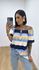 Blusa Ciganinha Azul Claro