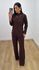 Conjunto Amanda Marrom