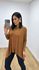 Blusa Ingrid Bassi Caramelo