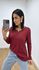Blusa Selma Canelada Vinho