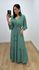 Vestido Talita Poá Verde