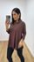 Blusa Valéria Marrom 