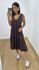 Vestido Aniele Marrom