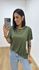 Tshirt Suede Verde Militar