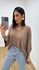 Blusa Valentina Caqui