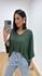 Blusa Valentina Verde Militar