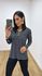 Blusa Flóra Listrada Preta