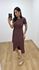 Vestido Envelope Marrom