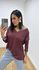 Blusa Alice Marrom