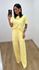 Conjunto Geovana Amarelo Manteiga