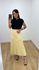 Saia Charlote Amarelo Manteiga