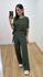 Conjunto Pareô Verde Militar