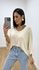 Blusa Valentina Nude Claro