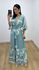 Vestido Talita Estampado Verde Menta