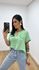 Camisa Vânia Verde Menta