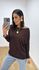 Blusa Bela Marrom