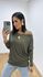 Blusa Bela Verde Militar