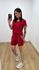 Conjunto Short Nívea Vermelho