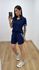 Conjunto Short Nívea Azul Marinho