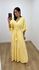 Vestido Talita Liso Amarelo
