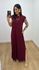 Vestido Eloah Vinho