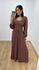 Vestido Karen Marrom