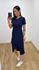 Vestido Envelope Azul Marinho