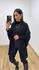 Poncho Aberto Preto