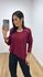 Blusa Marcia Vinho