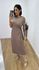 Vestido Manuela Caqui