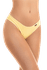 Calcinha Básica Lisa Fio Amarelo M (40)