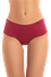 Calcinha Tanga Lisa Cós Médio Vermelho Desejo 1201 P (40)