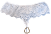 Calcinha Fio Rendada Tailandesa Branca U
