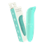 Vibrador Ponto G Golfinho Aveludado Verde