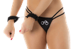  Kit Sensual Submissa Preto Tamanho U 