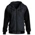 Jaqueta De Moletom 3 Ziper Cinza Escuro Masculina
