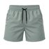 Short Moda Praia Tactel Leve Cinza Liso