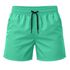 Short Moda Praia Tactel Leve Verde Agua Liso