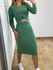 Conjunto Canelado Verde