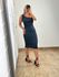 Vestido Ribana Chumbo