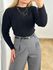 Blusa Modal Antonia Preta