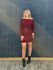 Vestido Modal Marsala
