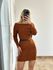 Vestido Modal Caramelo