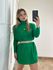 Poncho Modal Verde