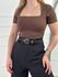 Blusa Liza Marrom Café