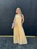 Vestido Linho Amarelo Manteiga