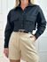 Camisa Cropped Preta