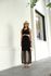 Vestido Longo Tule Preto